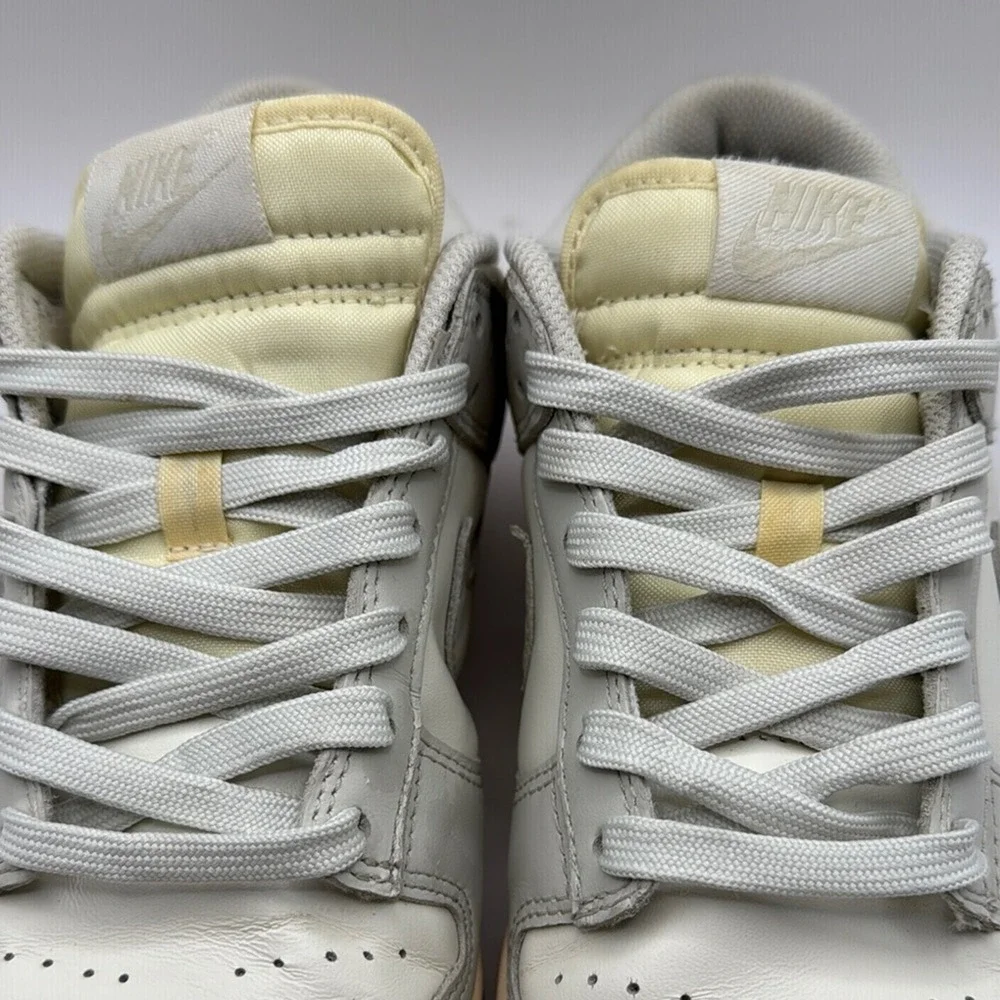 Nike Dunk Low Sail Light Bone Sneakers Shoes DD1503-107 Rare OG Women's‎ Size 9